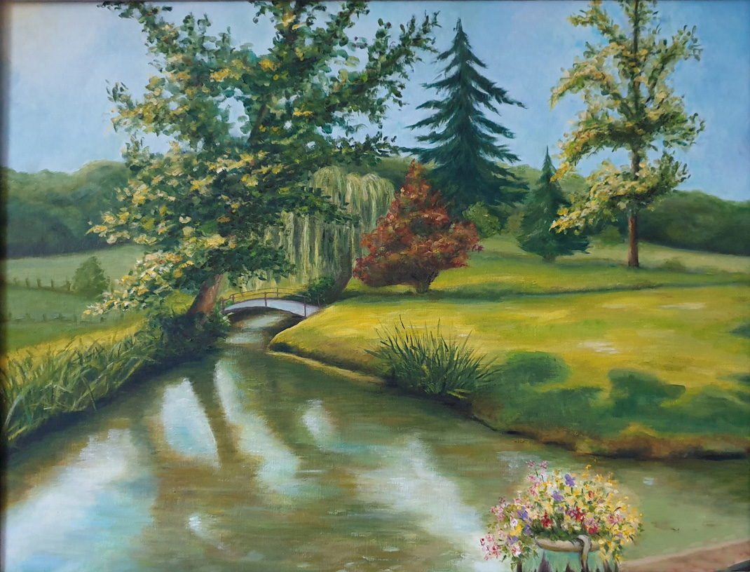Le parc du moulin de Metz